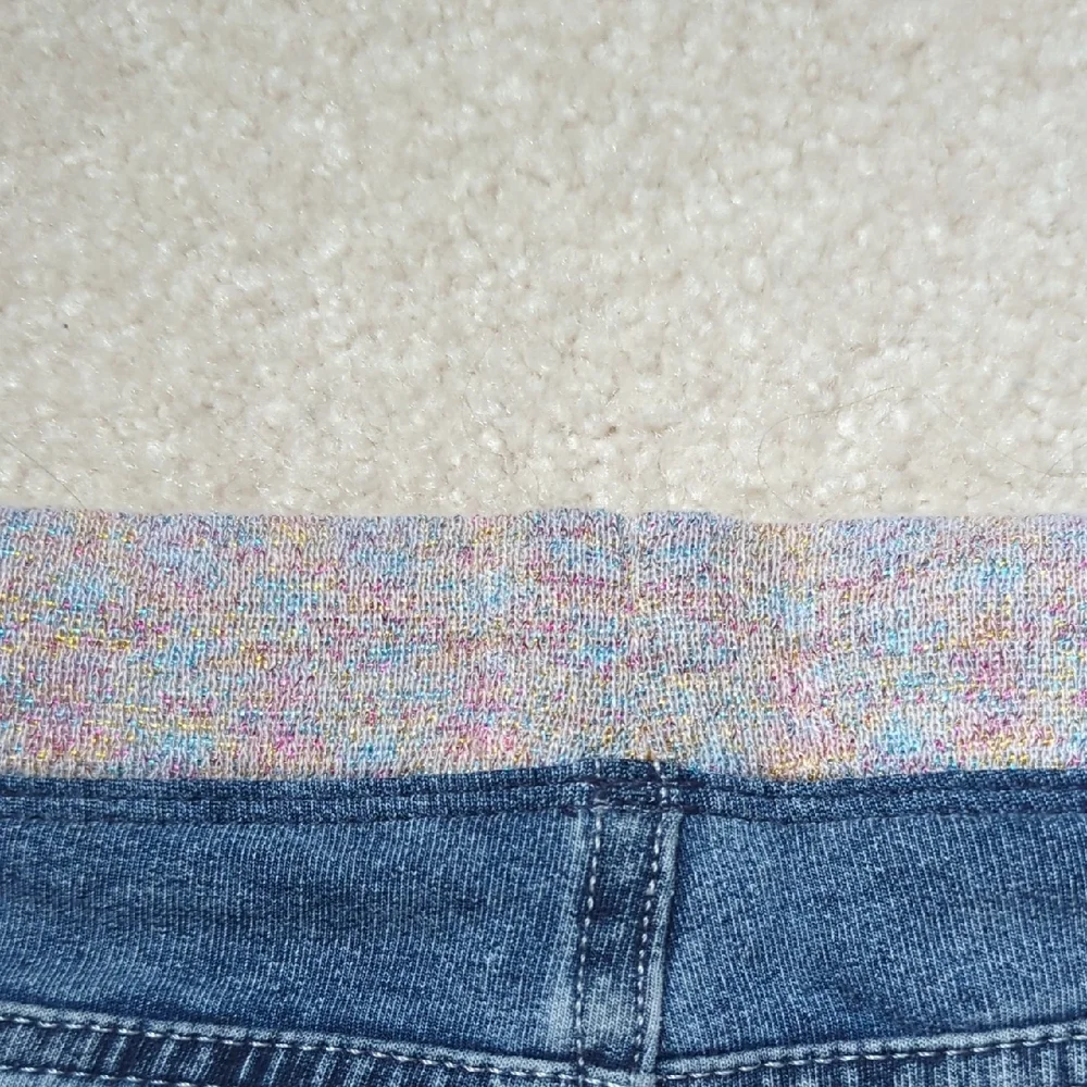 3 For $30 SO Rib Waist Jegging with Pink Accents